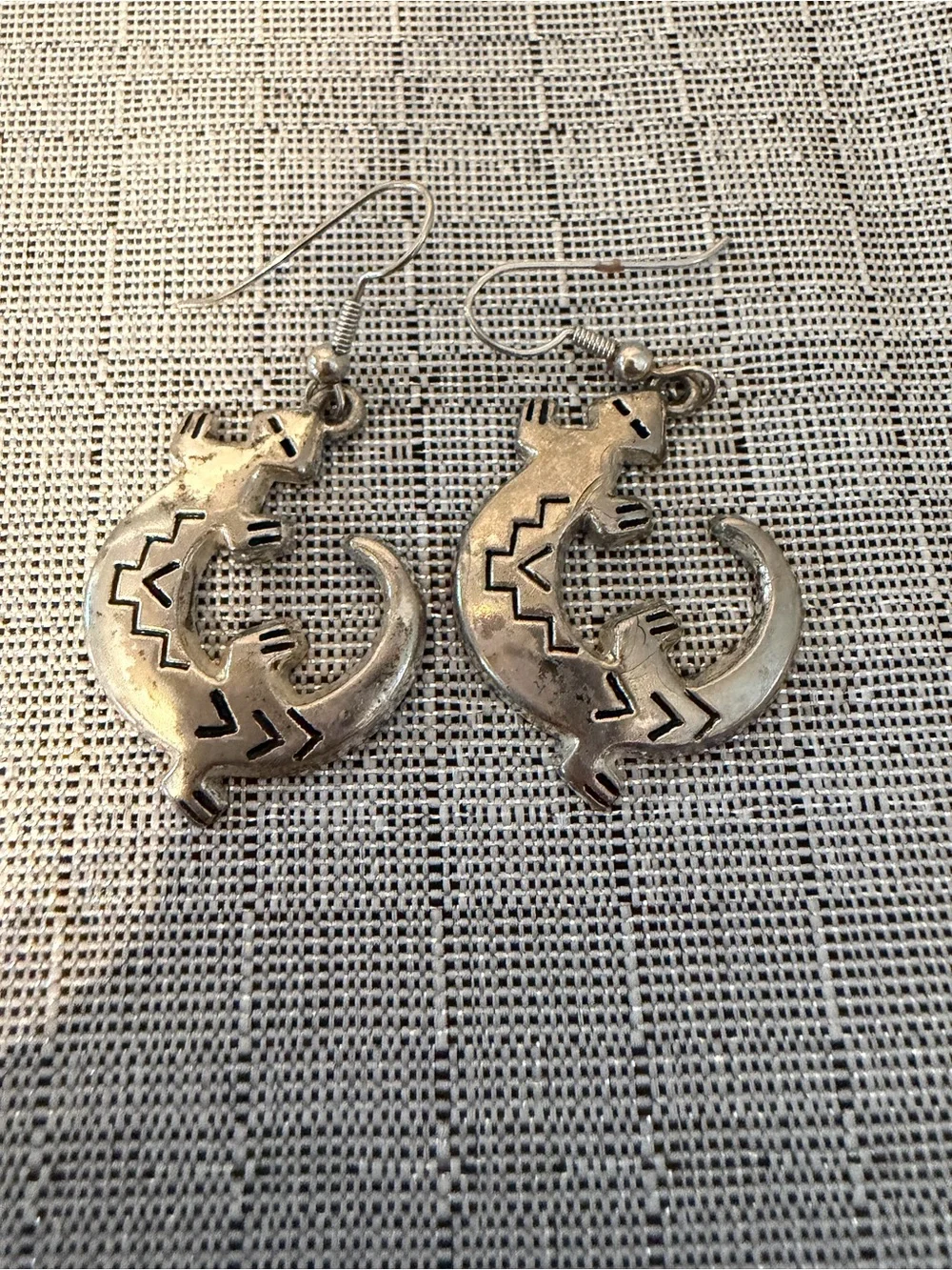 Four Pair Southwestern Style Earrings